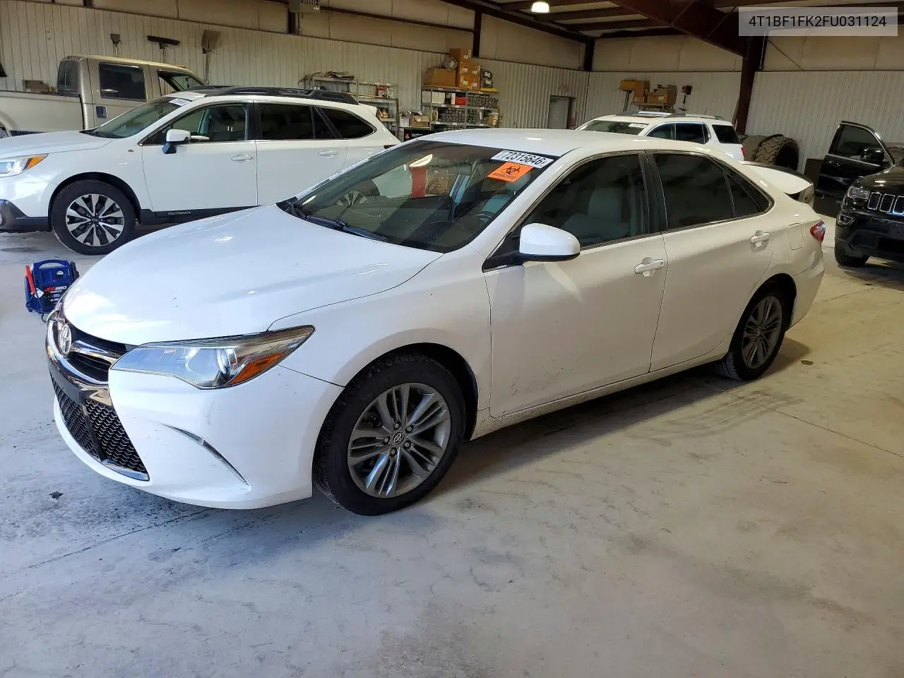 TOYOTA CAMRY 2015, VIN 4T1BF1FK2FU031124