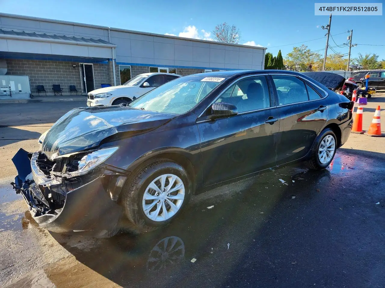 TOYOTA CAMRY 2015, VIN 4T4BF1FK2FR512805