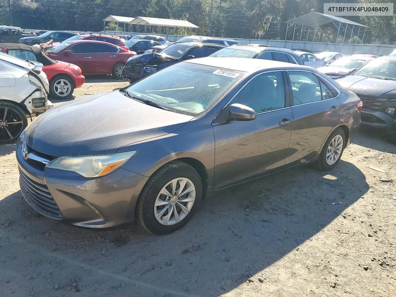 TOYOTA CAMRY 2015, VIN 4T1BF1FK4FU048409
