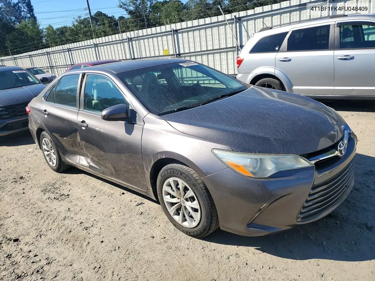 2015 TOYOTA CAMRY VIN 4T1BF1FK4FU048409 — фото 4