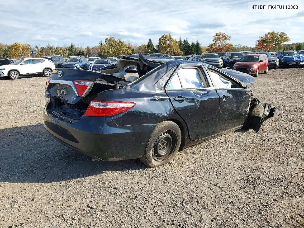2015 TOYOTA CAMRY VIN 4T1BF1FK4FU110360 — фото 3