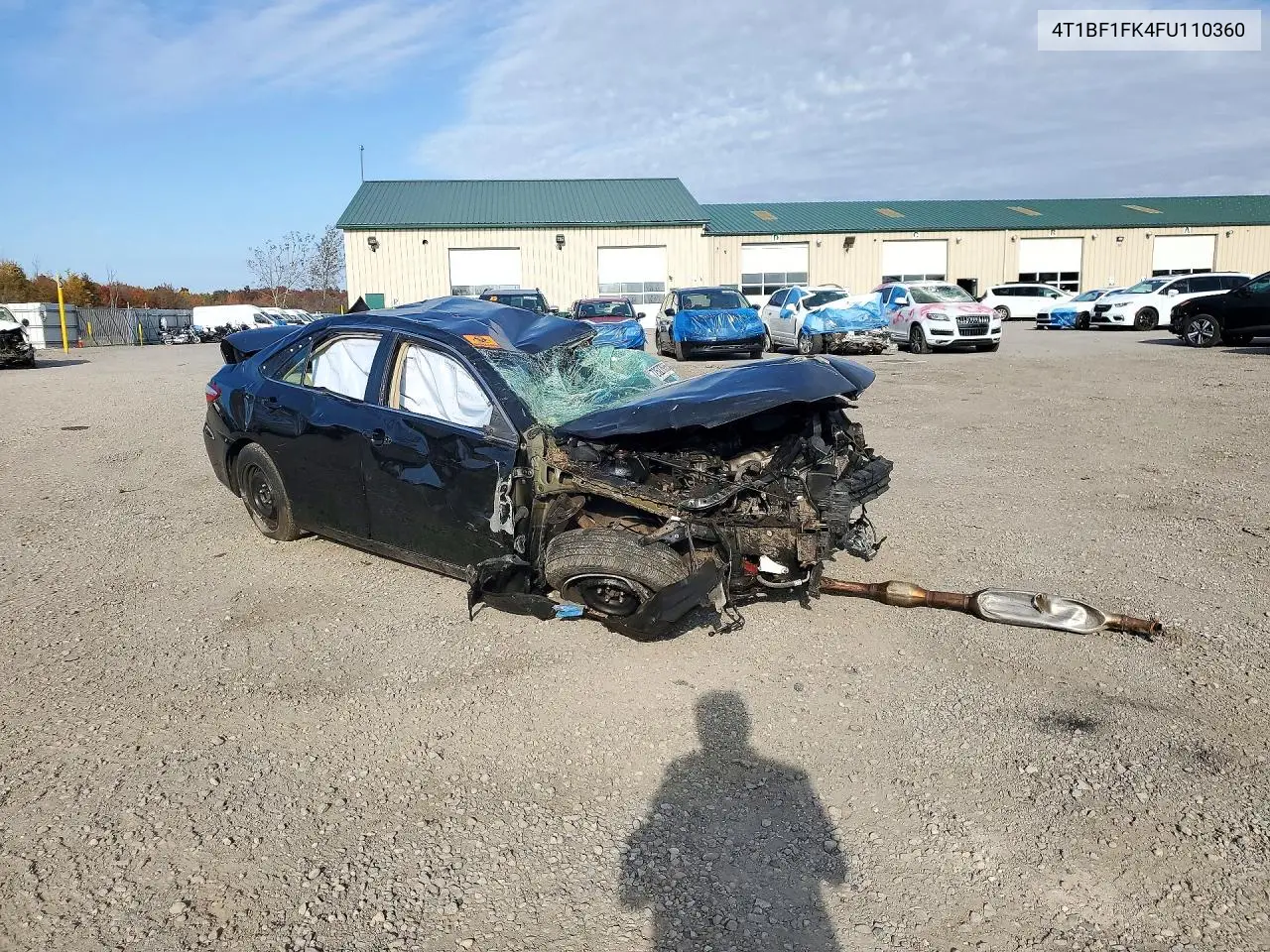 2015 TOYOTA CAMRY VIN 4T1BF1FK4FU110360 — фото 4