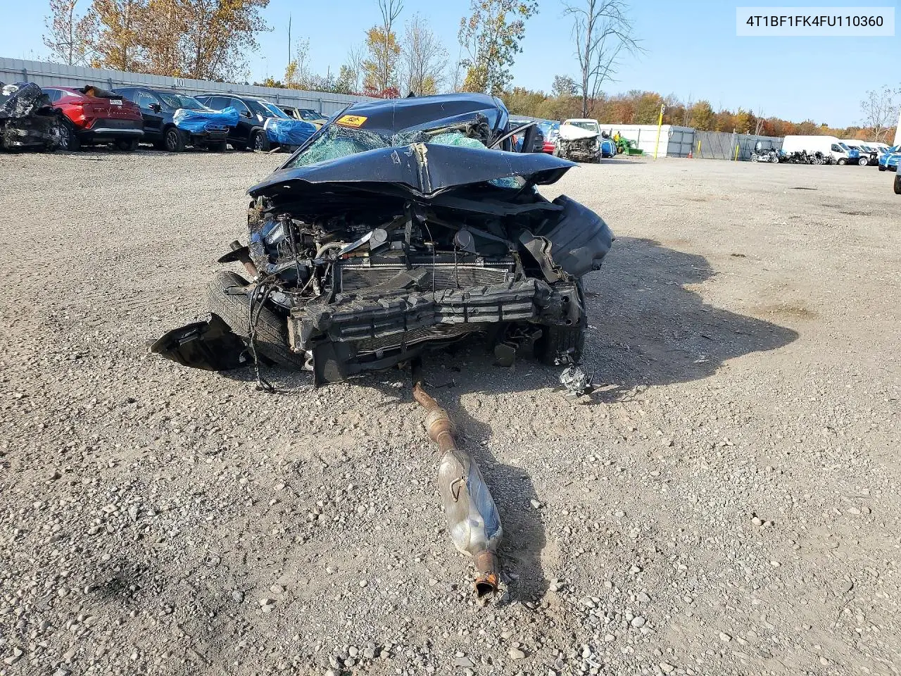 2015 TOYOTA CAMRY VIN 4T1BF1FK4FU110360 — фото 5