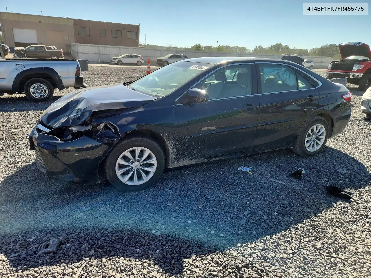 TOYOTA CAMRY 2015, VIN 4T4BF1FK7FR455775