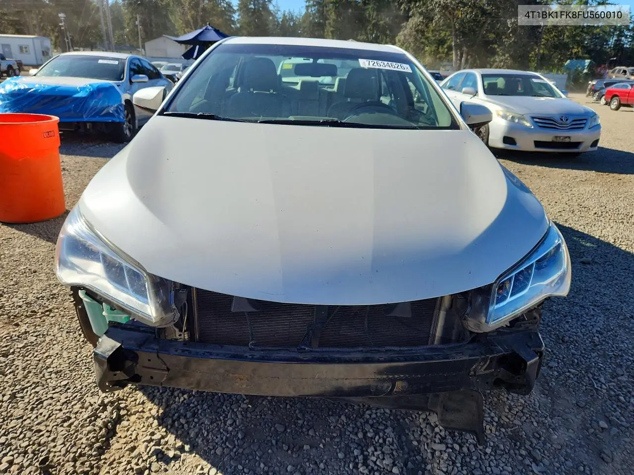 2015 TOYOTA CAMRY VIN 4T1BK1FK8FU560010 — фото 5