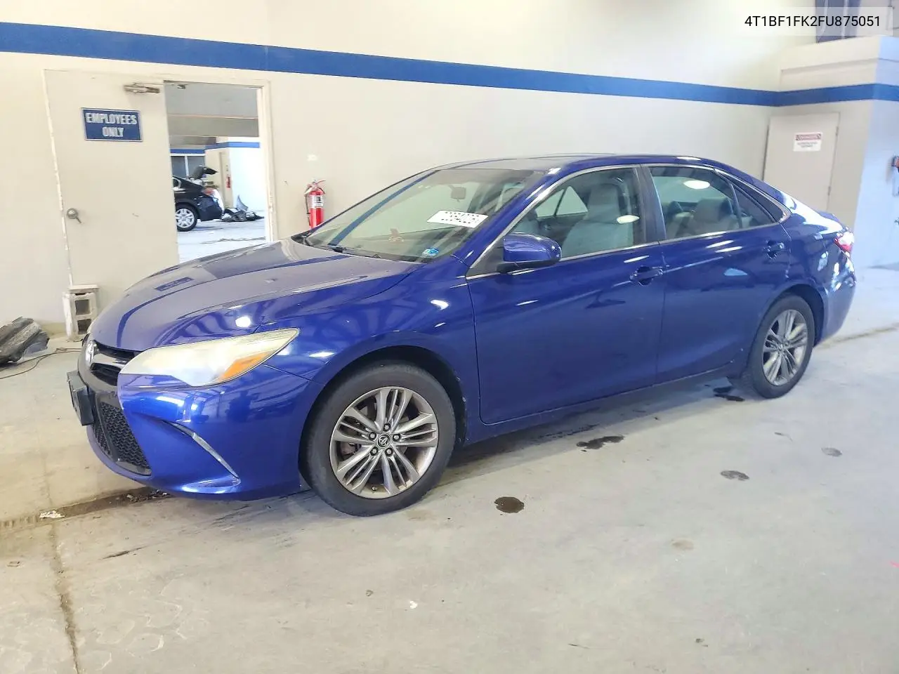 TOYOTA CAMRY 2015, VIN 4T1BF1FK2FU875051
