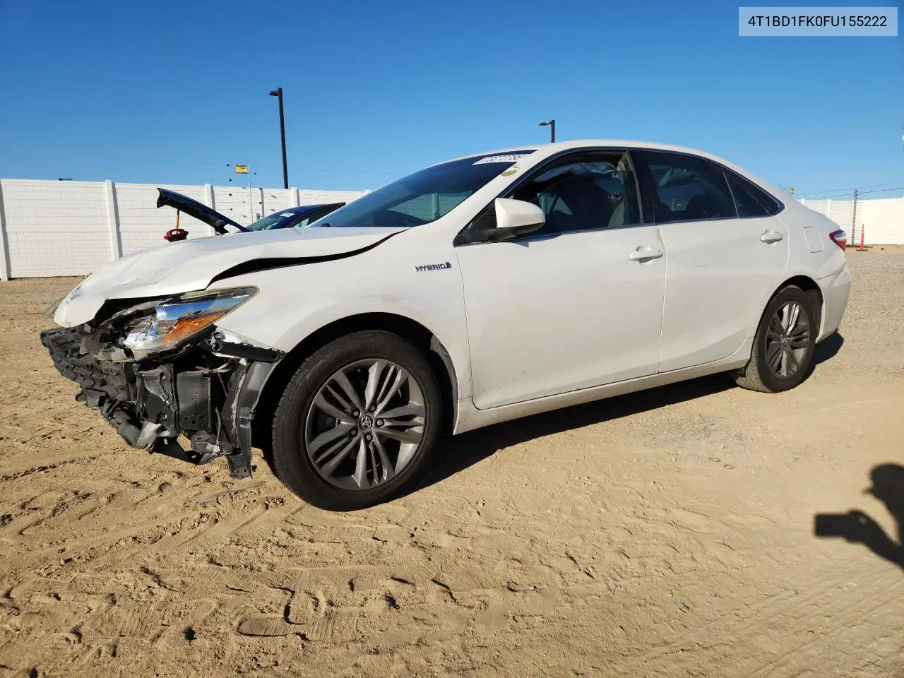 TOYOTA CAMRY 2015, VIN 4T1BD1FK0FU155222