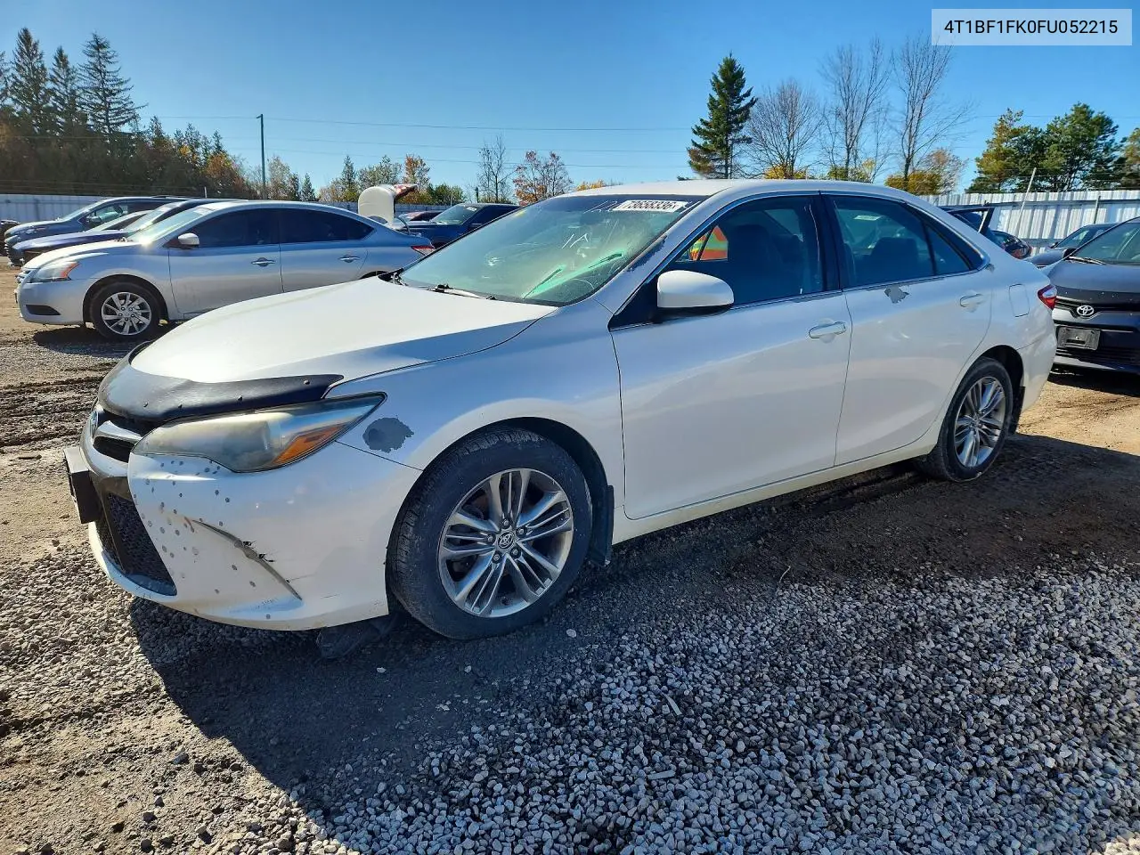 TOYOTA CAMRY 2015, VIN 4T1BF1FK0FU052215