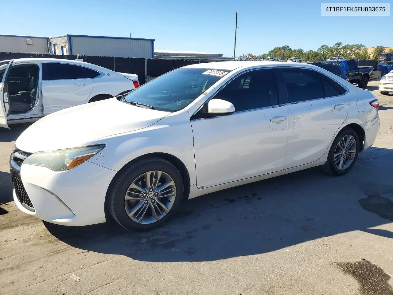 TOYOTA CAMRY 2015, VIN 4T1BF1FK5FU033675