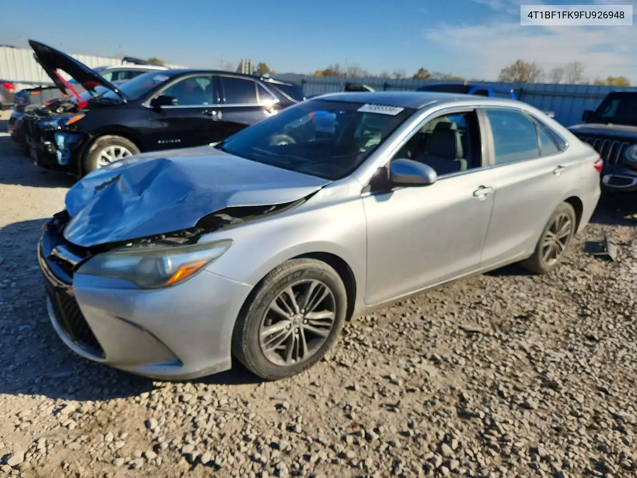 TOYOTA CAMRY 2015, VIN 4T1BF1FK9FU926948