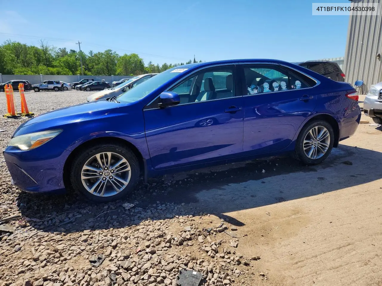 TOYOTA CAMRY 2016, VIN 4T1BF1FK1GU530398