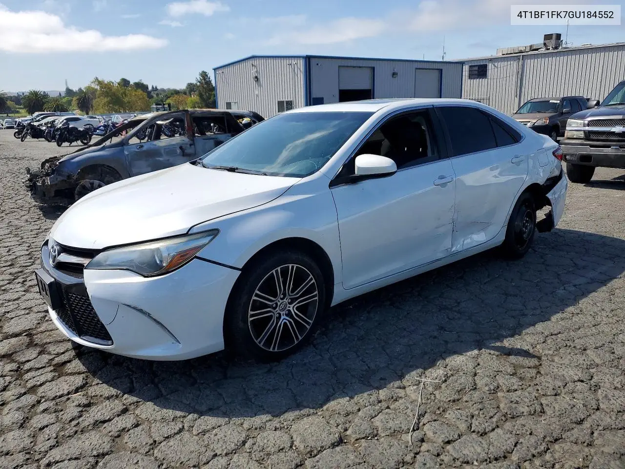 TOYOTA CAMRY 2016, VIN 4T1BF1FK7GU184552