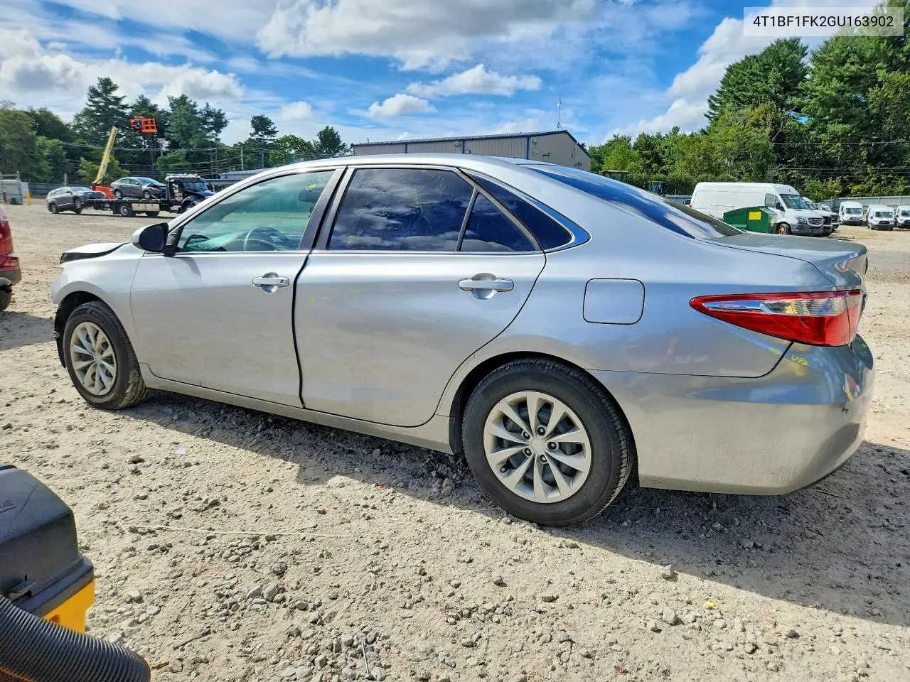 2016 TOYOTA CAMRY VIN 4T1BF1FK2GU163902 — фото 2