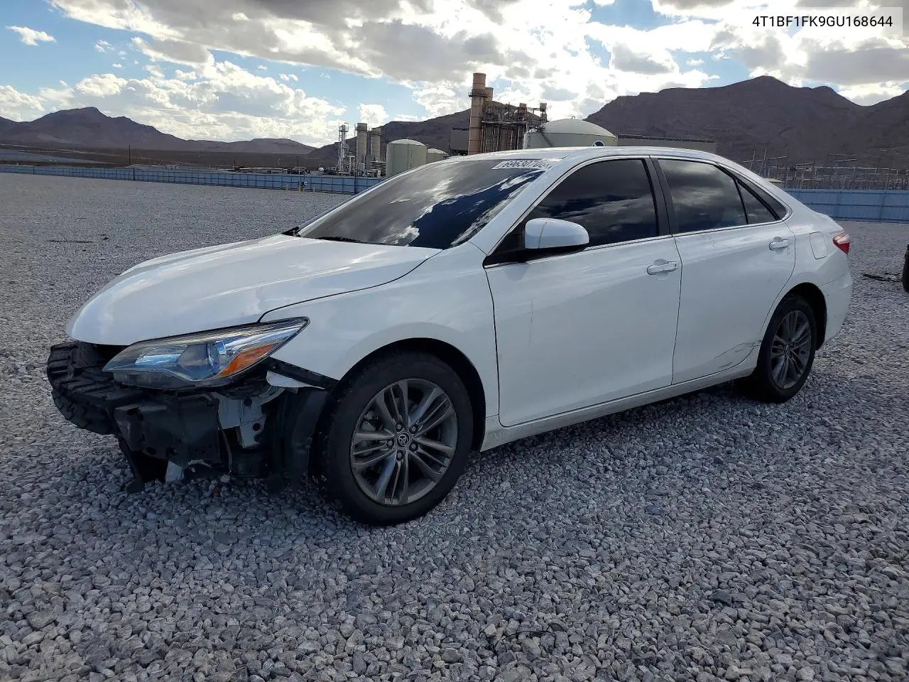 TOYOTA CAMRY 2016, VIN 4T1BF1FK9GU168644