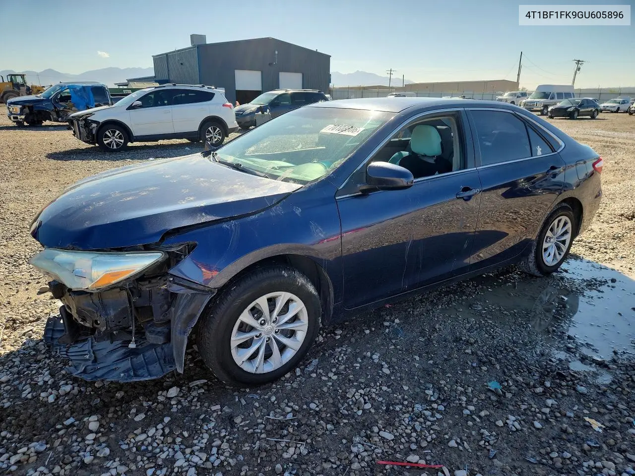 TOYOTA CAMRY 2016, VIN 4T1BF1FK9GU605896