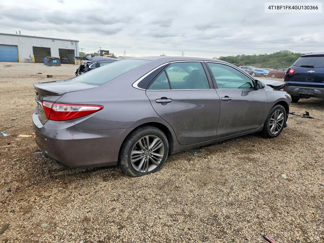 2016 TOYOTA CAMRY VIN 4T1BF1FK4GU130366 — фото 3