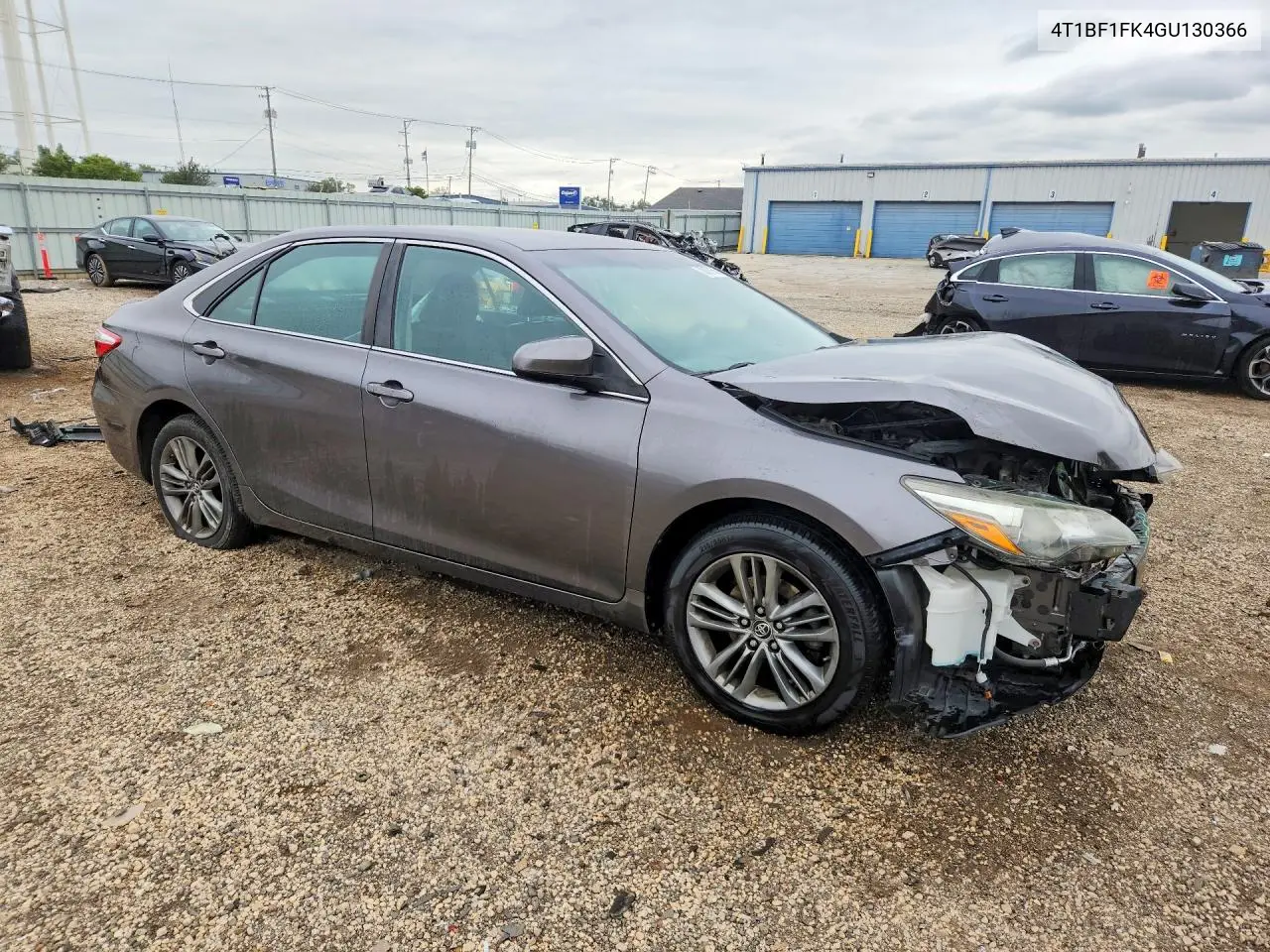 2016 TOYOTA CAMRY VIN 4T1BF1FK4GU130366 — фото 4