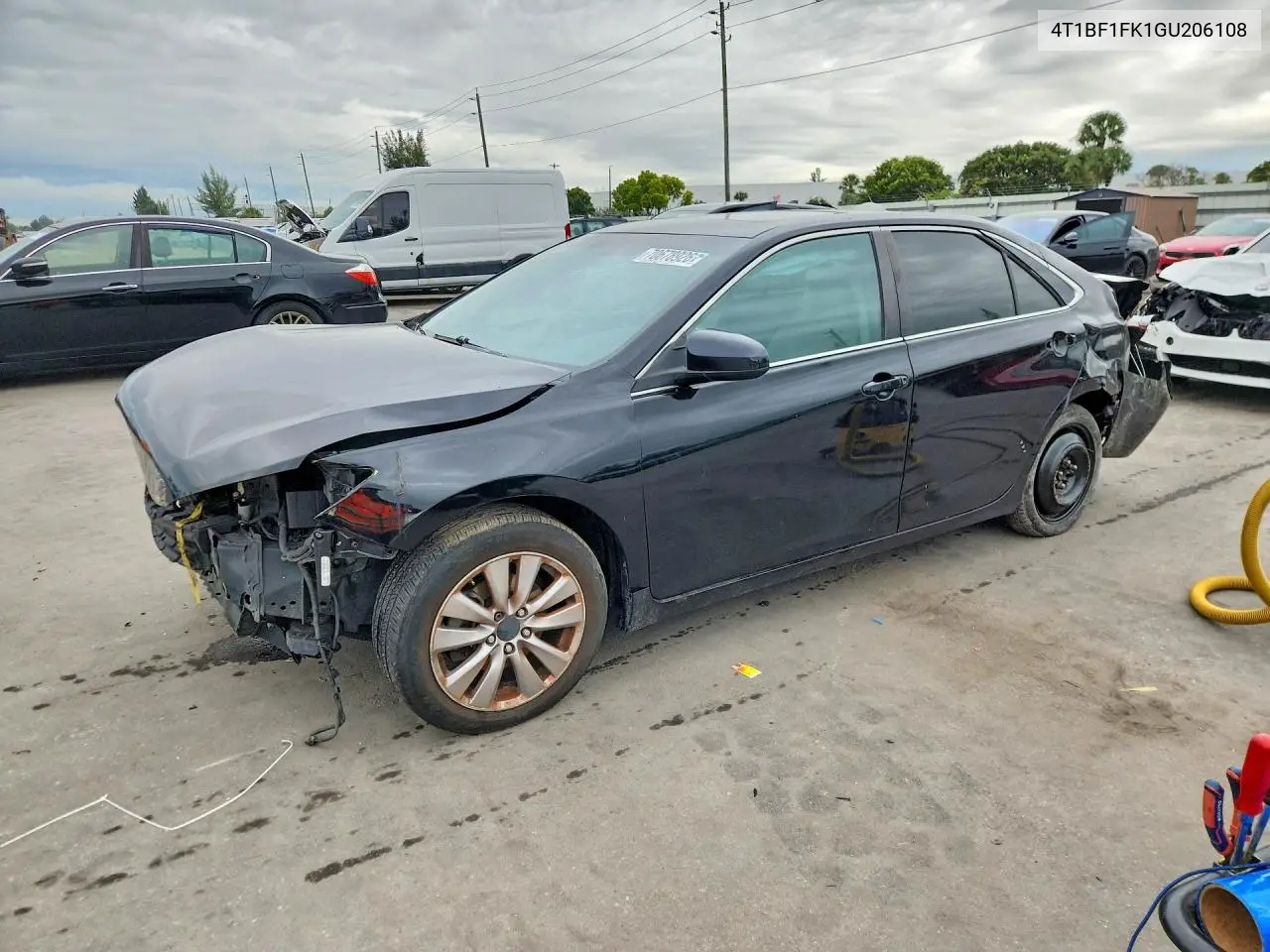 TOYOTA CAMRY 2016, VIN 4T1BF1FK1GU206108