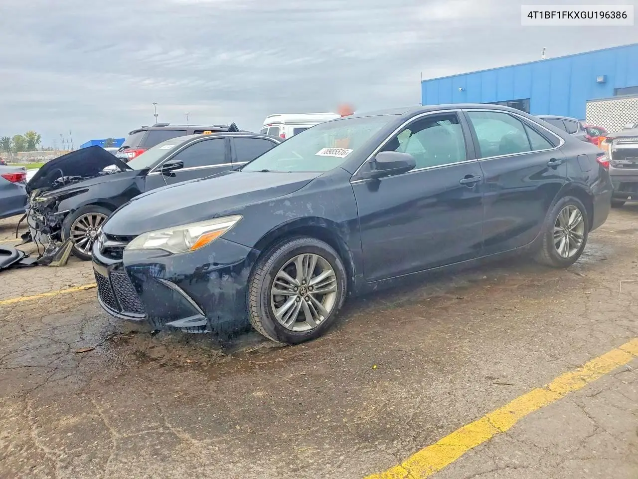 TOYOTA CAMRY 2016, VIN 4T1BF1FKXGU196386