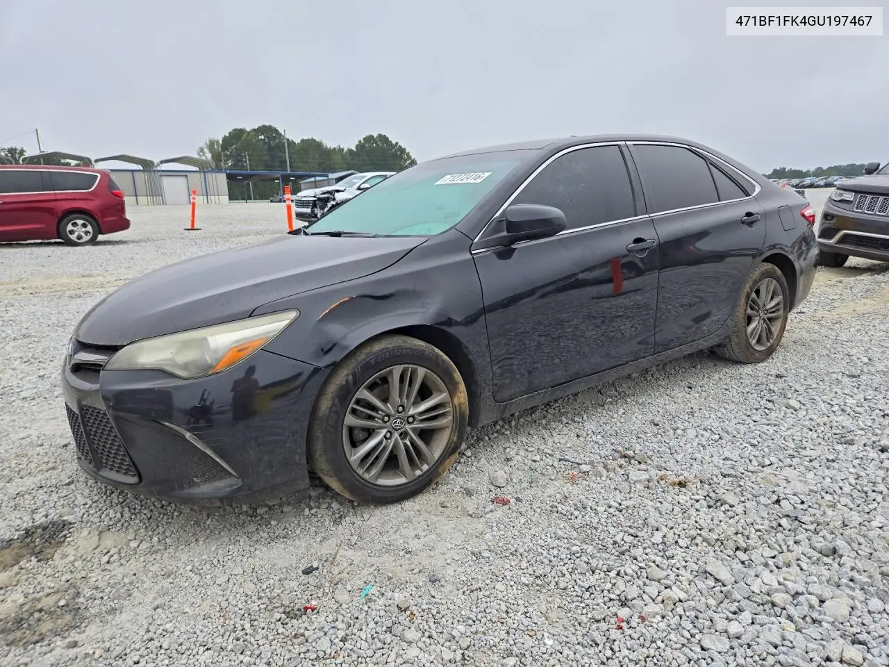 TOYOTA CAMRY 2016, VIN 471BF1FK4GU197467