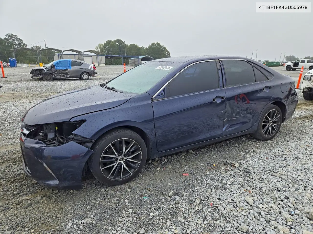 TOYOTA CAMRY 2016, VIN 4T1BF1FK4GU505978