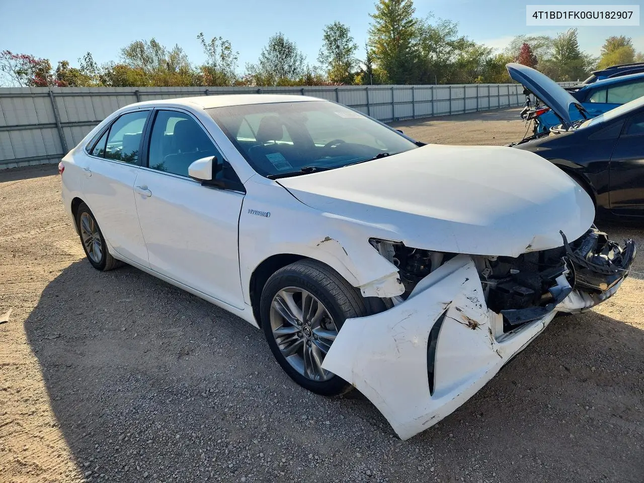 2016 TOYOTA CAMRY VIN 4T1BD1FK0GU182907 — фото 4