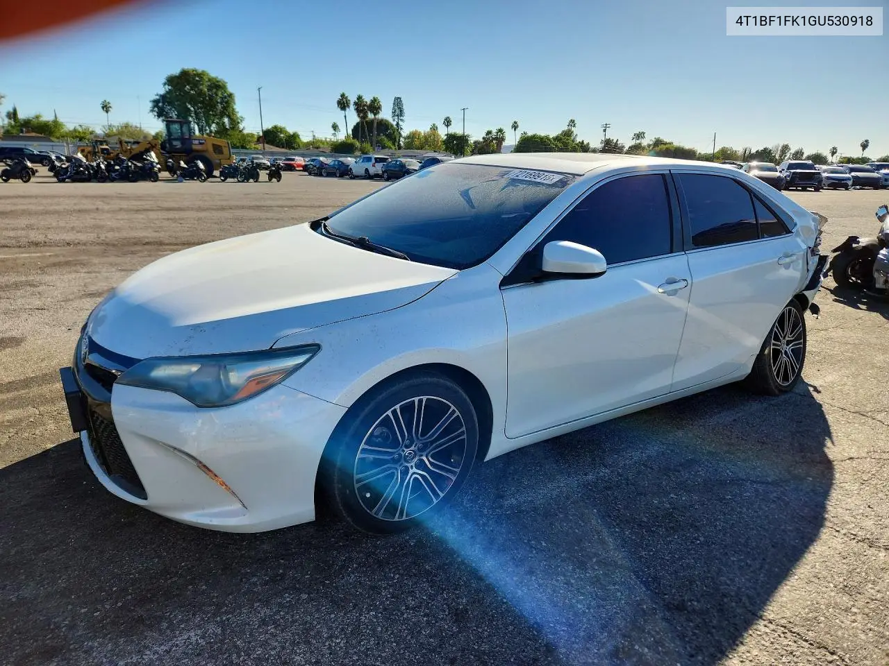 TOYOTA CAMRY 2016, VIN 4T1BF1FK1GU530918