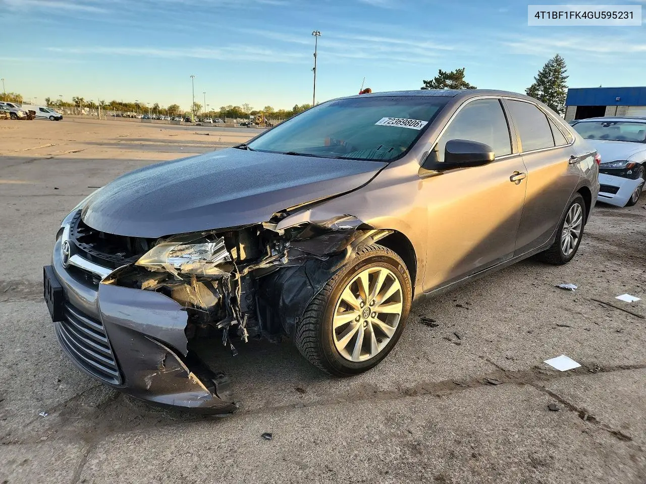TOYOTA CAMRY 2016, VIN 4T1BF1FK4GU595231