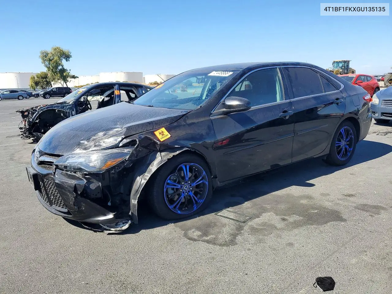 TOYOTA CAMRY 2016, VIN 4T1BF1FKXGU135135