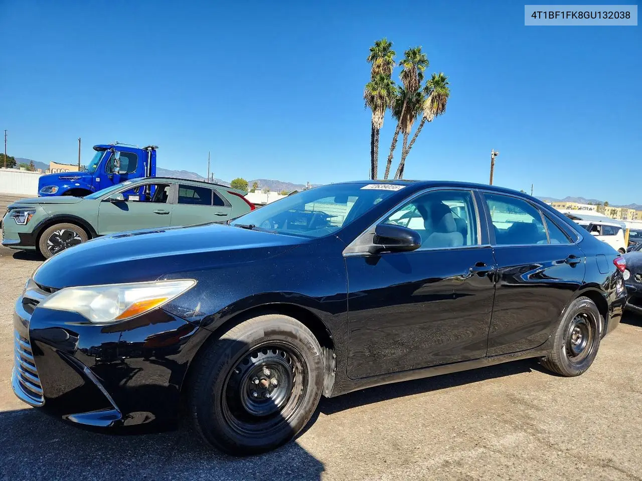 TOYOTA CAMRY 2016, VIN 4T1BF1FK8GU132038