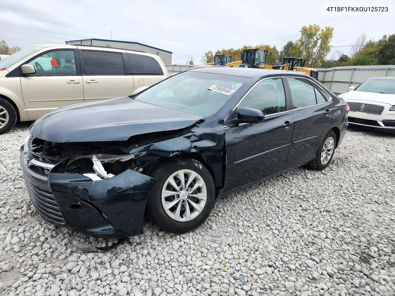 TOYOTA CAMRY 2016, VIN 4T1BF1FKXGU125723