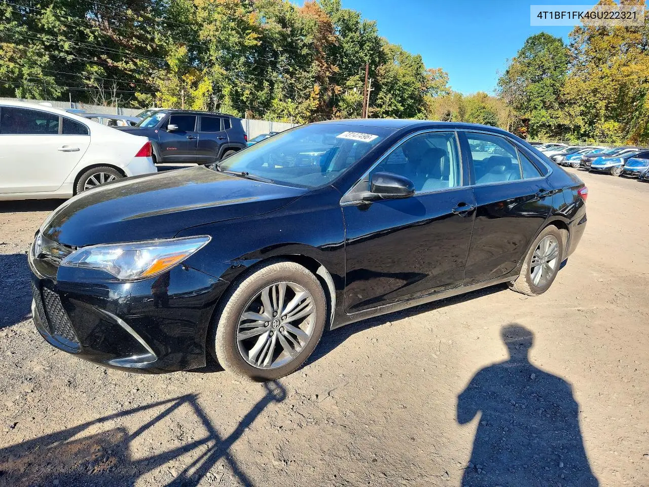 TOYOTA CAMRY 2016, VIN 4T1BF1FK4GU222321