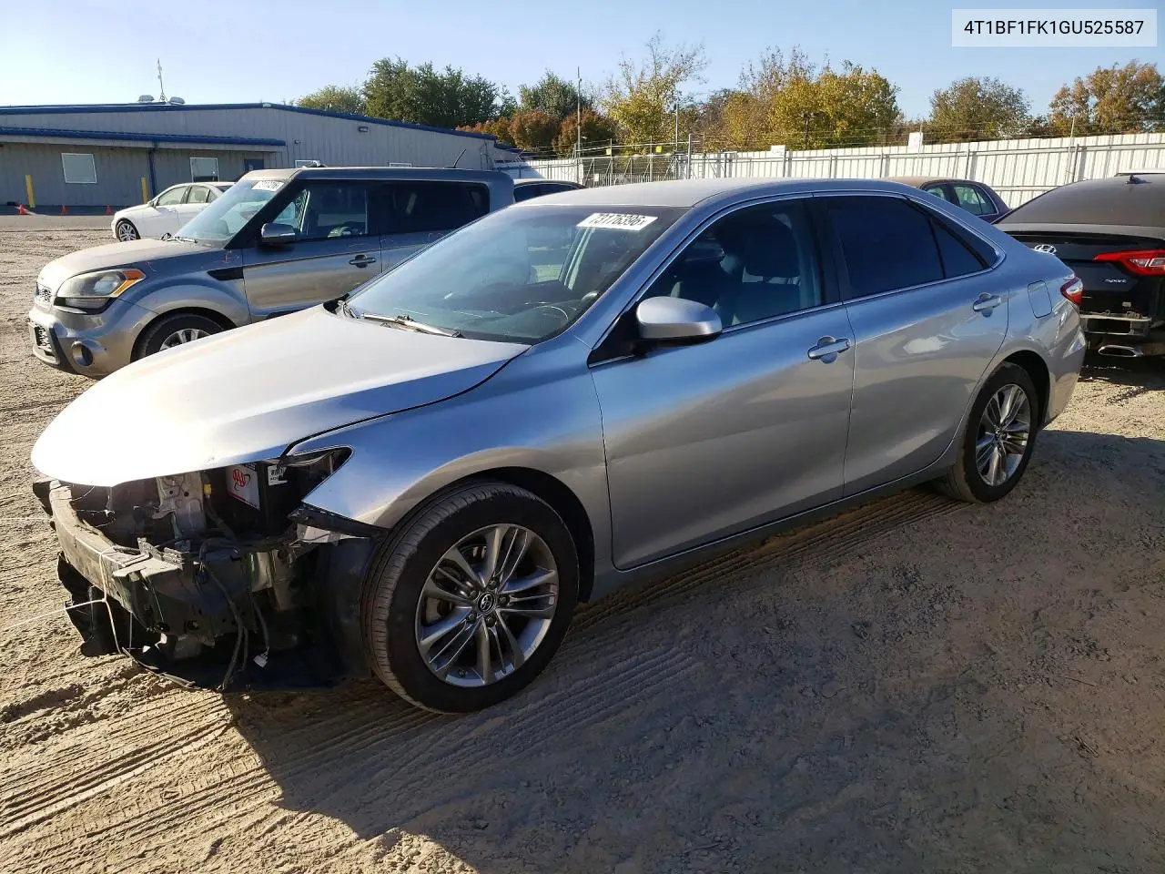 TOYOTA CAMRY 2016, VIN 4T1BF1FK1GU525587
