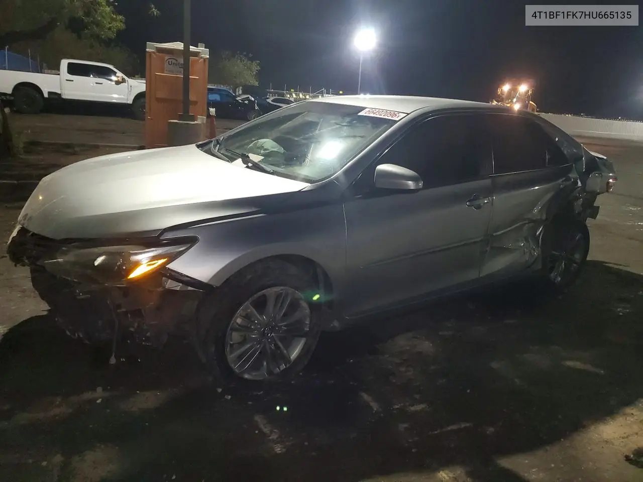 TOYOTA CAMRY 2017, VIN 4T1BF1FK7HU661353