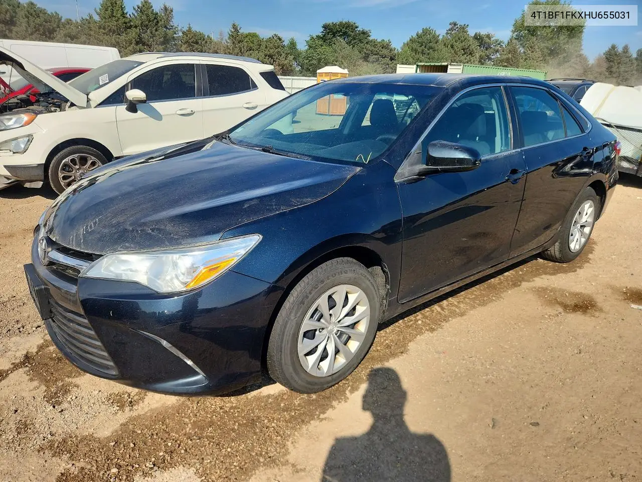 TOYOTA CAMRY 2017, VIN 4T1BF1FKXHU655031