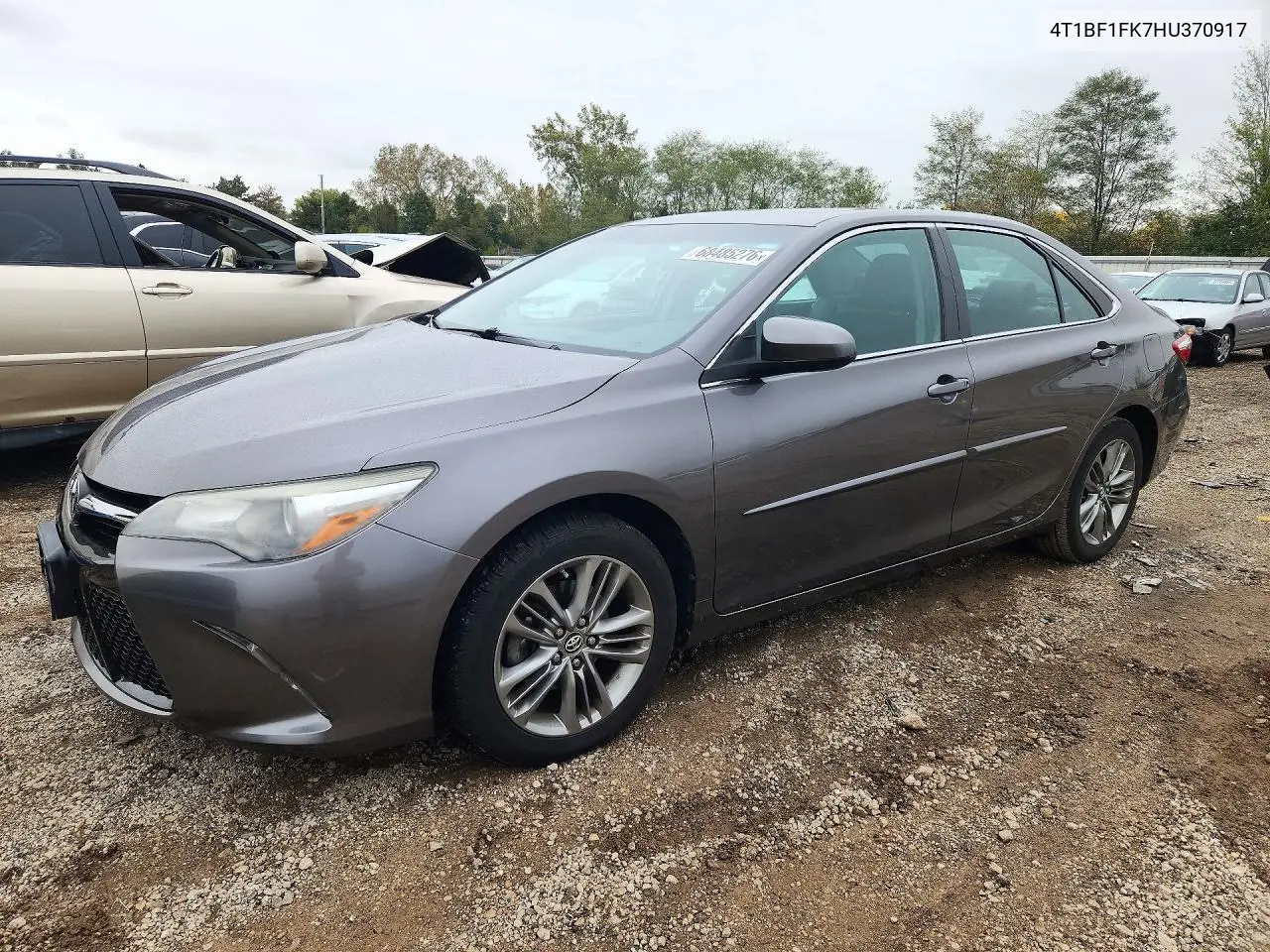 TOYOTA CAMRY 2017, VIN 4T1BF1FK7HU370917