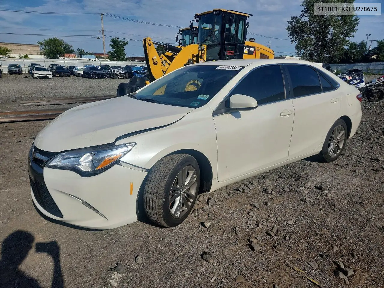 TOYOTA CAMRY 2017, VIN 4T1BF1FK9HU278675