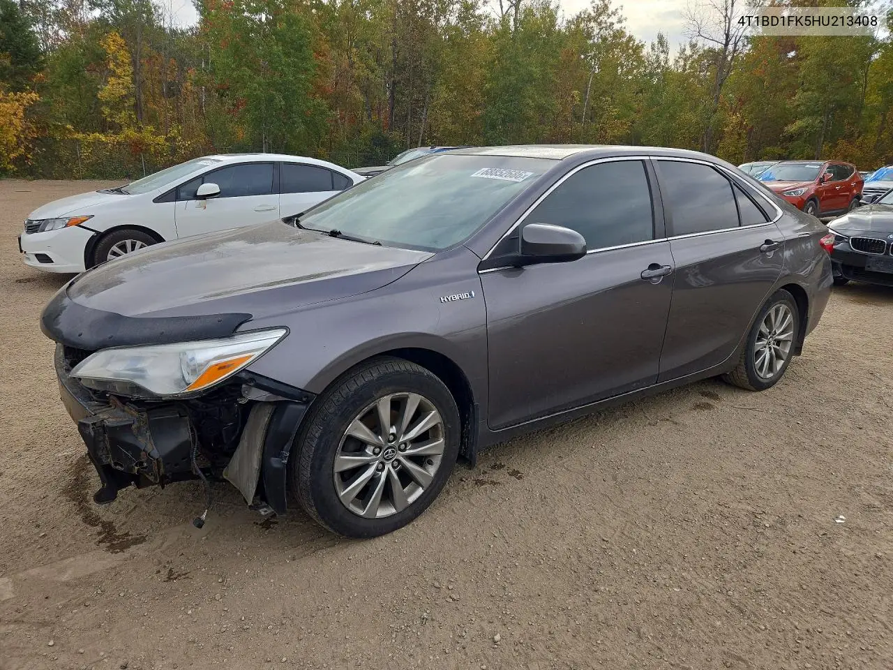 TOYOTA CAMRY 2017, VIN 4T1BD1FK5HU213408