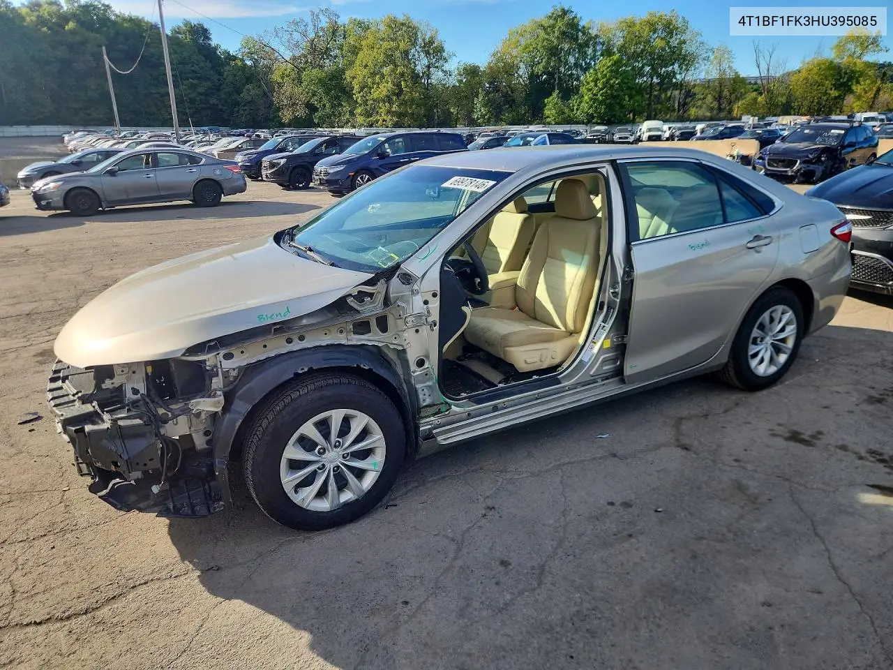 TOYOTA CAMRY 2017, VIN 4T1BF1FK3HU395085