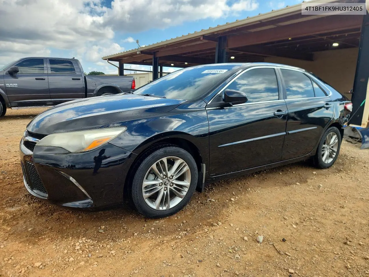 TOYOTA CAMRY 2017, VIN 4T1BF1FK9HU312405