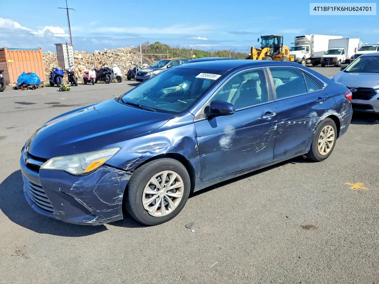 TOYOTA CAMRY 2017, VIN 4T1BF1FK6HU624701