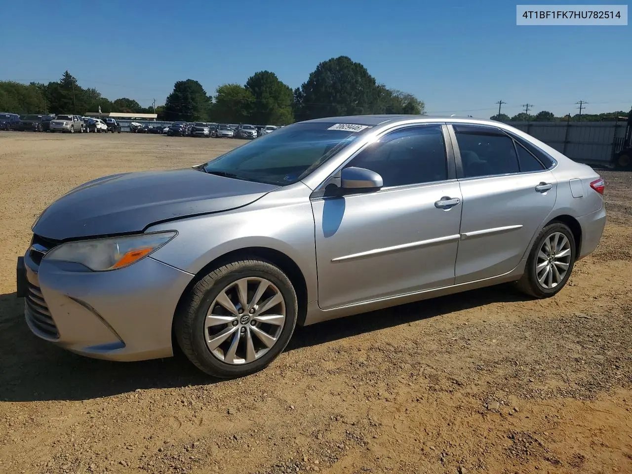 TOYOTA CAMRY 2017, VIN 4T1BF1FK7HU782514