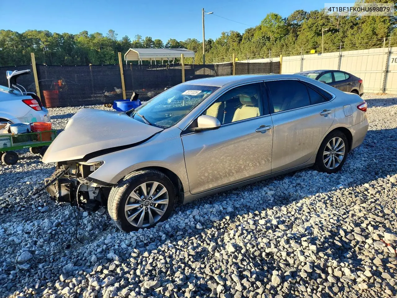 TOYOTA CAMRY 2017, VIN 4T1BF1FK0HU698079