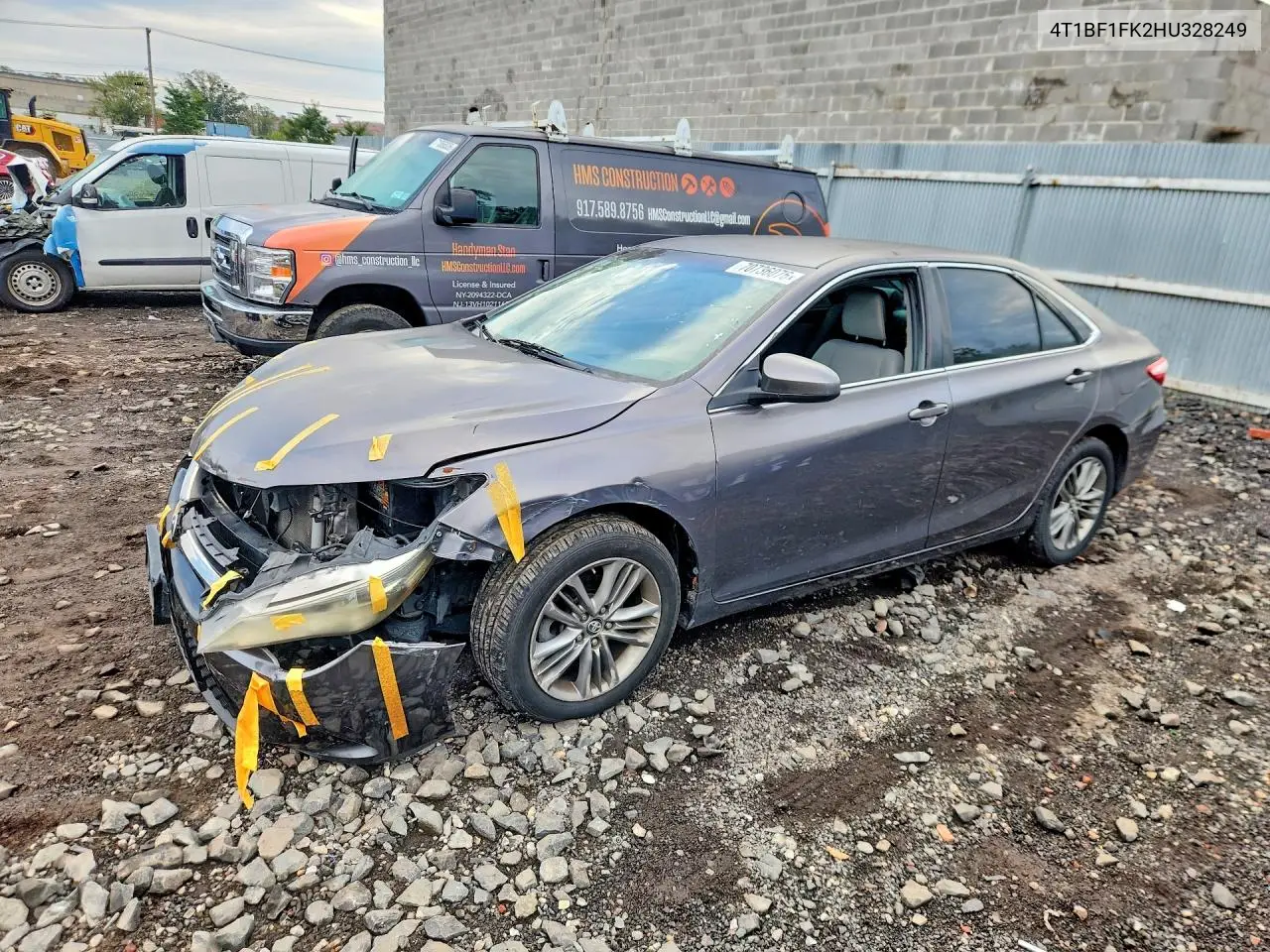 TOYOTA CAMRY 2017, VIN 4T1BF1FK2HU328249