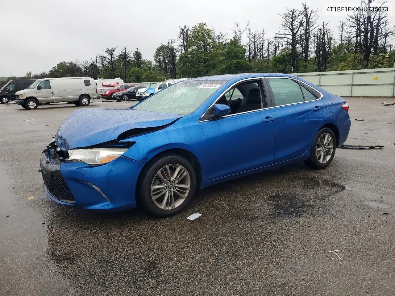 TOYOTA CAMRY 2017, VIN 4T1BF1FKXHU735073