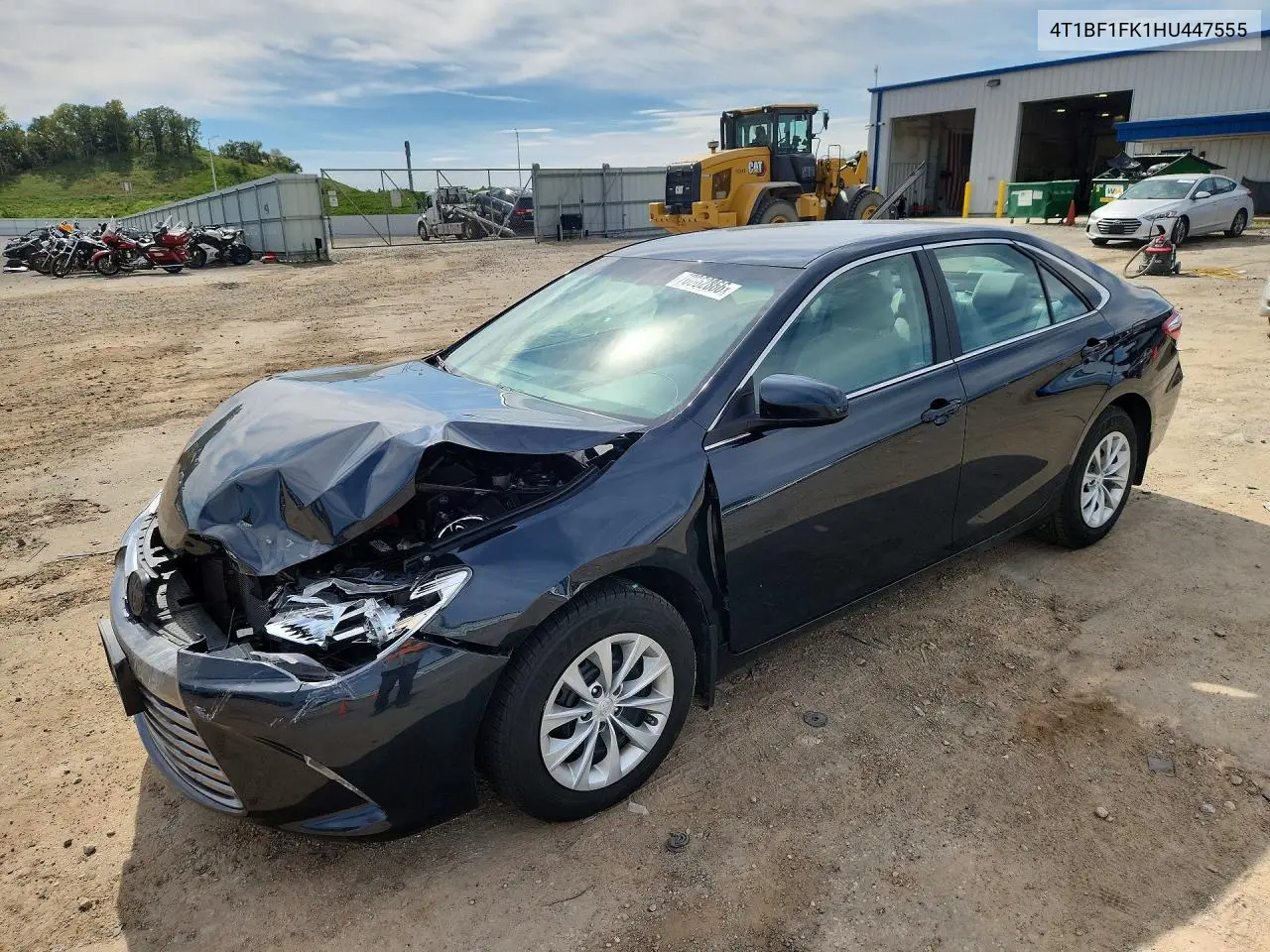 TOYOTA CAMRY 2017, VIN 4T1BF1FK1HU447555