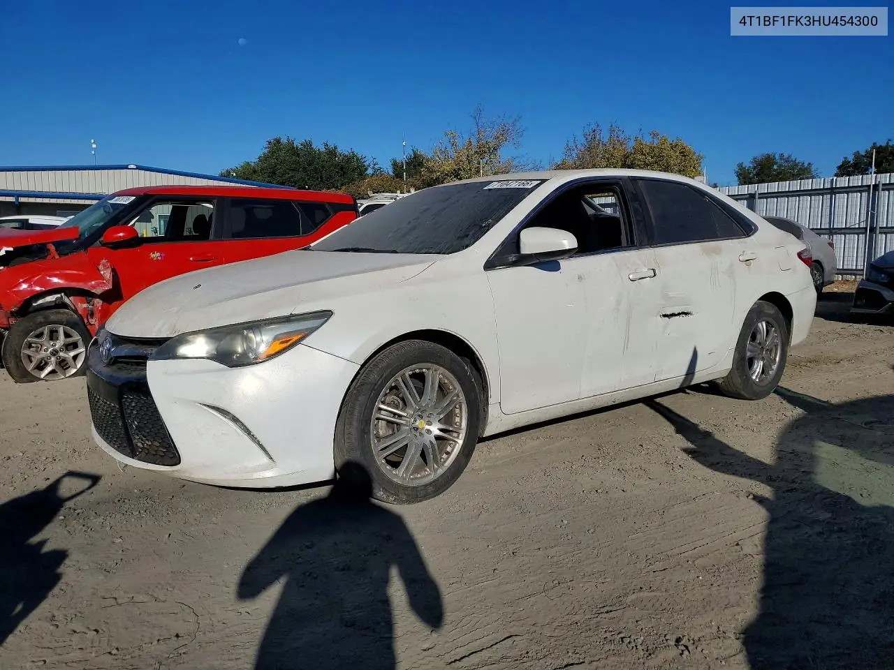TOYOTA CAMRY 2017, VIN 4T1BF1FK3HU454300