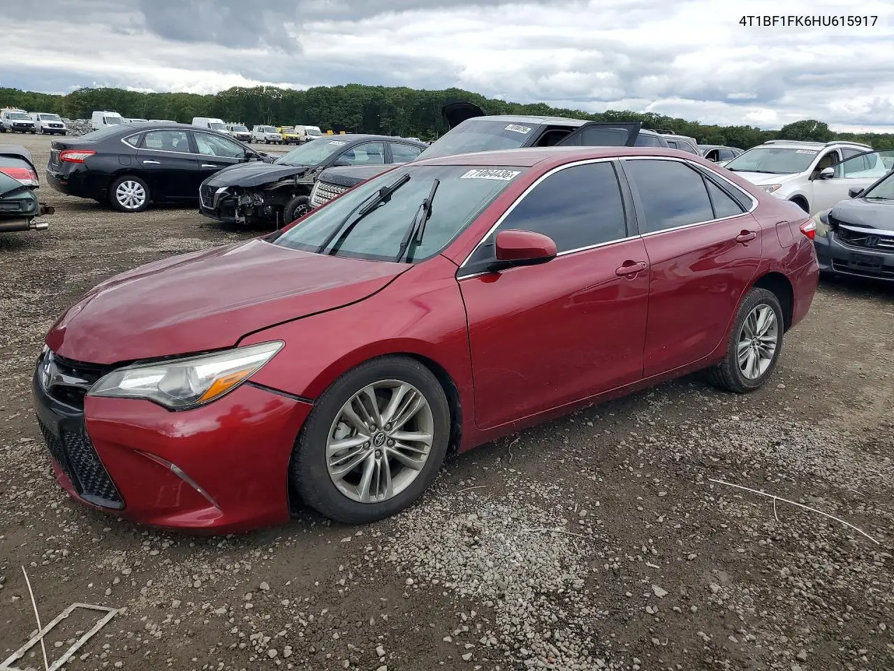 TOYOTA CAMRY 2017, VIN 4T1BF1FK6HU615917