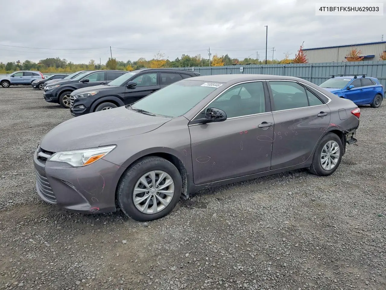 TOYOTA CAMRY 2017, VIN 4T1BF1FK5HU629033