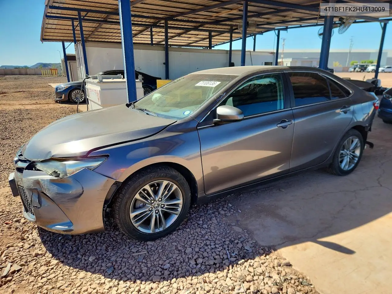 TOYOTA CAMRY 2017, VIN 4T1BF1FK2HU413009